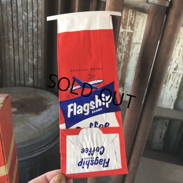画像2: 50s Vintage Advertising Coffee Bags Unused NOS (B847) (2)
