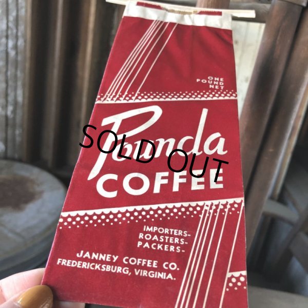 画像4: 50s Vintage Advertising Coffee Bags Unused NOS (B849) (4)