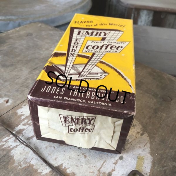 画像9: 50s Vintage Advertising Coffee Bags EMBY Coffee (B857) (9)