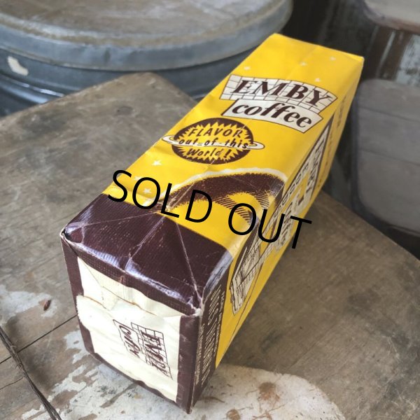 画像8: 50s Vintage Advertising Coffee Bags EMBY Coffee (B857) (8)