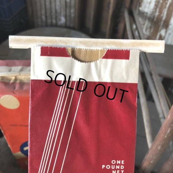 画像3: 50s Vintage Advertising Coffee Bags Unused NOS (B849) (3)