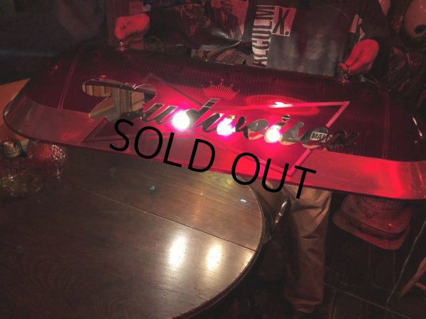 画像28: 【店舗引き取り限定】Vintage Anheuser-Busch Budweiser Advertising Pool Table Light Up Bar Pub Sign (B860) (28)