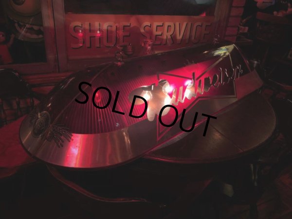 画像29: 【店舗引き取り限定】Vintage Anheuser-Busch Budweiser Advertising Pool Table Light Up Bar Pub Sign (B860) (29)