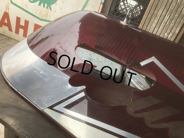 画像4: 【店舗引き取り限定】Vintage Anheuser-Busch Budweiser Advertising Pool Table Light Up Bar Pub Sign (B860) (4)