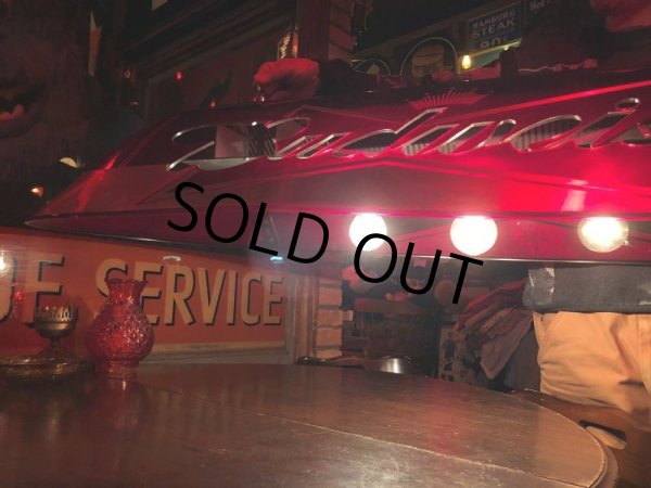 画像2: 【店舗引き取り限定】Vintage Anheuser-Busch Budweiser Advertising Pool Table Light Up Bar Pub Sign (B860) (2)