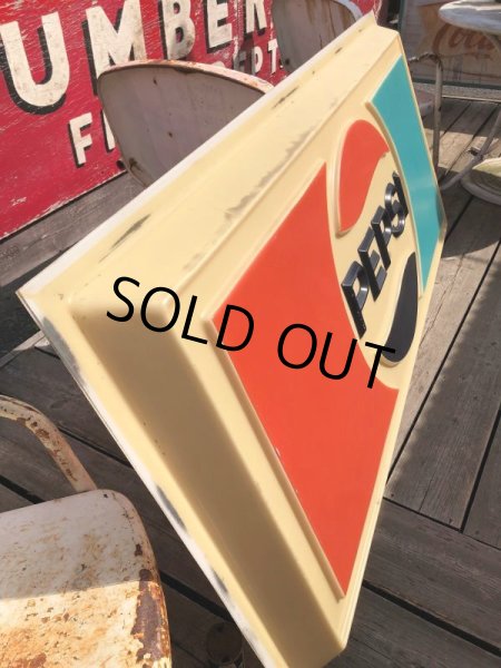 画像21: Vintage Pepsi Cola Advertising Store Display Embossed Plastic Lighted Sign Huge!  (B860) (21)