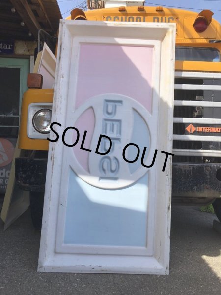 画像5: Vintage Pepsi Cola Advertising Store Display Embossed Plastic Lighted Sign Huge!  (B860) (5)