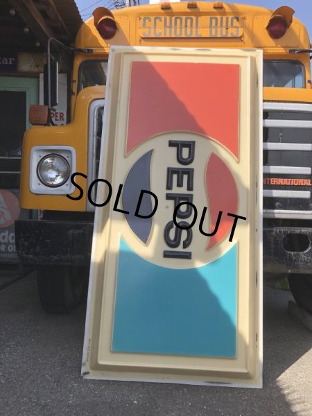 画像6: Vintage Pepsi Cola Advertising Store Display Embossed Plastic Lighted Sign Huge!  (B860) (6)