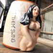 画像8: 60s Vintage Nude Naked Girl Nodder Ceramic Mug -Let Them Swing- (B862) (8)