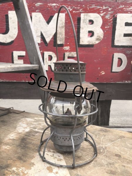 画像14: Vintage ADLAKE KERO No.250 Railroad Lantern (B869) (14)