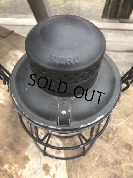 画像2: Vintage ADLAKE KERO Railroad Lantern (B871) (2)