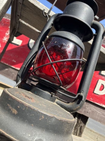 画像12: Vintage Dietz Little Wizard Hurricane Lantern (B890) (12)