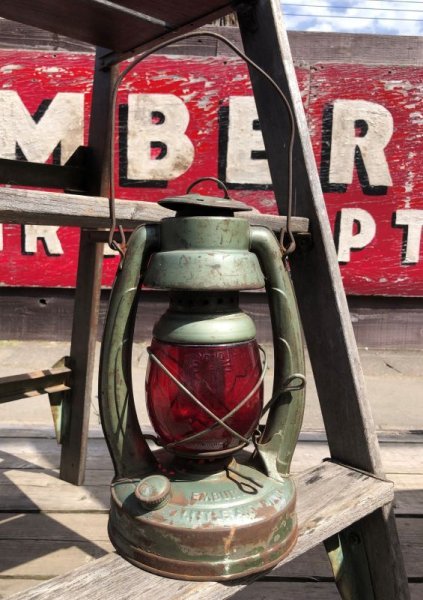 画像1: Vintage EMBURY No.1 LITTLE AIR PIROT Hurricane Lantern (B886) (1)