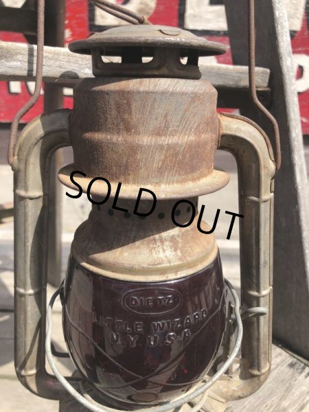 画像3: Vintage DIETZ LITTLE WIZARD Hurricane Lantern (B885) (3)