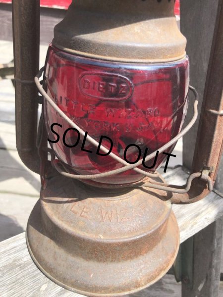 画像10: Vintage DIETZ LITTLE WIZARD Hurricane Lantern (B884) (10)