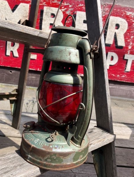 画像7: Vintage EMBURY No.1 LITTLE AIR PIROT Hurricane Lantern (B886) (7)