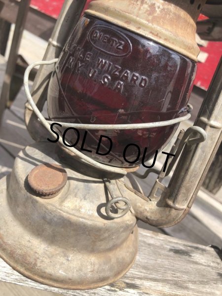 画像5: Vintage DIETZ LITTLE WIZARD Hurricane Lantern (B885) (5)
