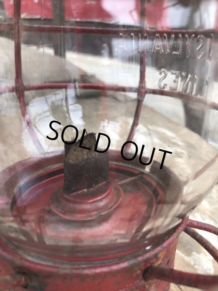 画像7: Vintage Pennsylvania Lines ADLAKE Railroad Lantern (B865) (7)