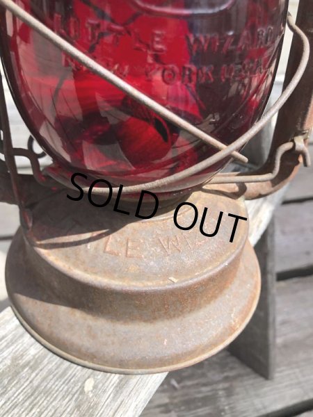 画像12: Vintage DIETZ LITTLE WIZARD Hurricane Lantern (B884) (12)