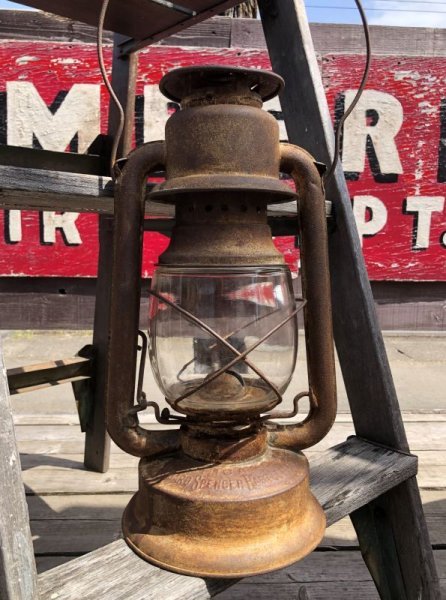 画像7: Vintage OVB No.2 Chicago Hibbard Spencer Bartlett Hurricane Lantern (B879) (7)