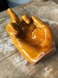 画像8: Vintage Middle Finger Motif The Finger Statue Tray (B894) (8)