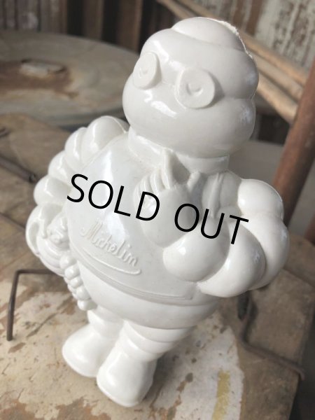画像9: Vintage Michelin man Bibendum Advertising Vinyl Figure Petitcollin Made in France (B897) (9)