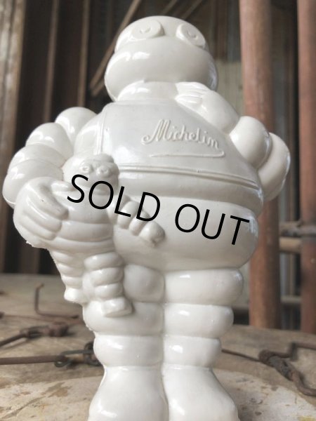 画像10: Vintage Michelin man Bibendum Advertising Vinyl Figure Petitcollin Made in France (B897) (10)