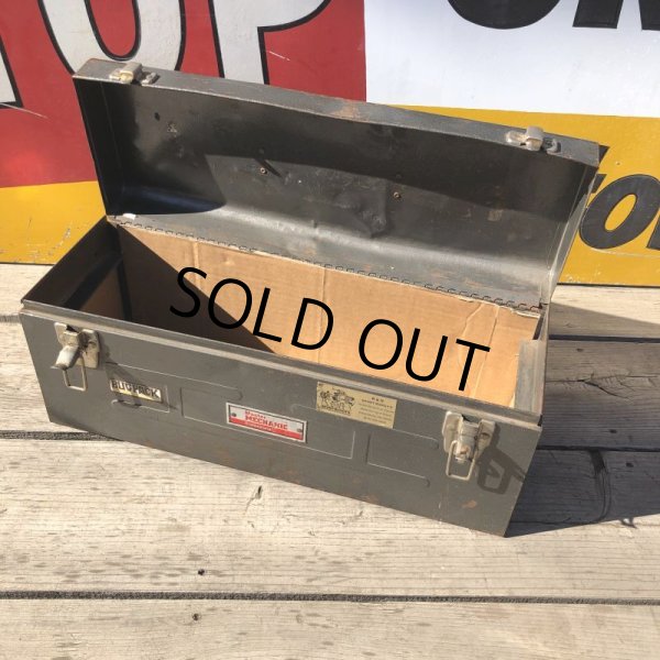 画像2: Vintage Tool Box Master MECHANIC (B900) (2)