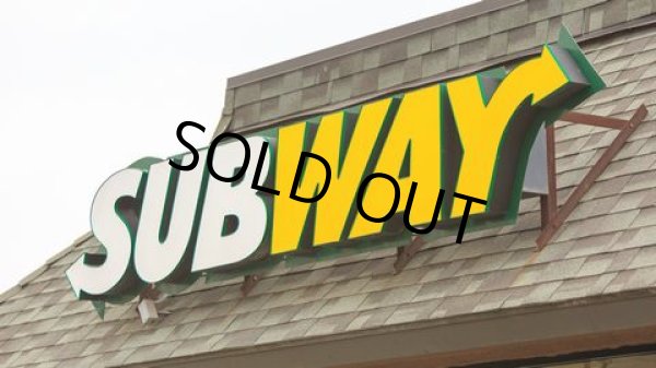 画像16: 【店舗引き取り限定】Vintage SUBWAY Restaurant Advertising Store Display Light Sign Huge!! 294cm (B903) (16)