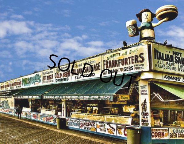 画像15: 【店舗引き取り限定】Vintage CONEY ISLAND Big GEORGE'S DAIRY PALACE Store Sign Huge!! 259cm (B904) (15)