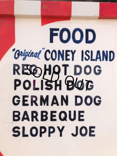 画像11: 【店舗引き取り限定】Vintage CONEY ISLAND Big GEORGE'S DAIRY PALACE Store Sign Huge!! 259cm (B904) (11)