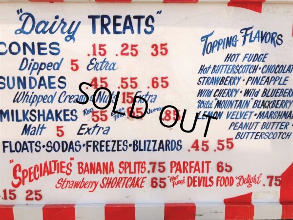 画像9: 【店舗引き取り限定】Vintage CONEY ISLAND Big GEORGE'S DAIRY PALACE Store Sign Huge!! 259cm (B904) (9)