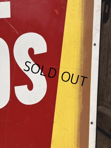 画像14: Hard to Find ! Vintage Advertising STANDBY FINE FOODS Store Display Sign Huge ! (B907) (14)