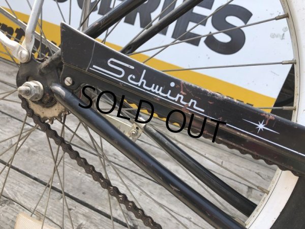 画像10:  【店舗引き取り限定】60s Vintage Schwinn Typhoon Bicycle 26” w /  Head Light (B908) (10)