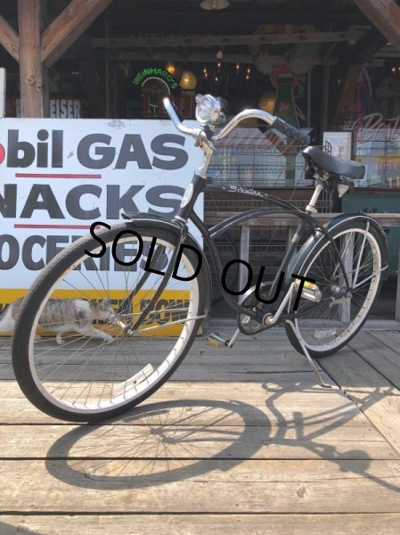 画像24:  【店舗引き取り限定】60s Vintage Schwinn Typhoon Bicycle 26” w /  Head Light (B908) (24)