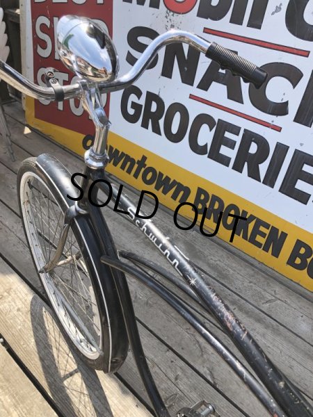 画像19:  【店舗引き取り限定】60s Vintage Schwinn Typhoon Bicycle 26” w /  Head Light (B908) (19)
