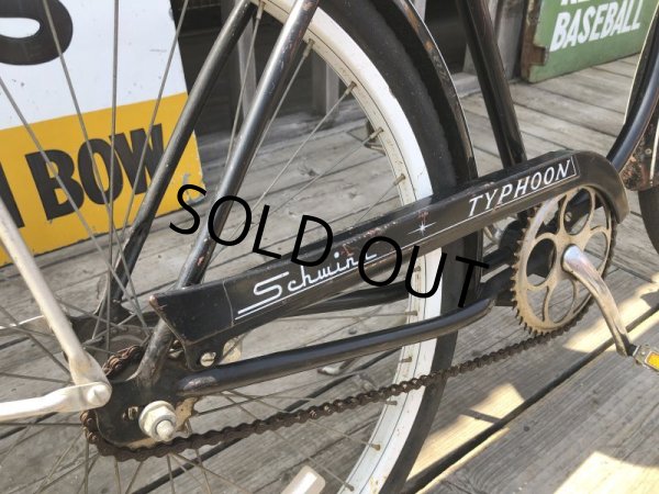 画像9:  【店舗引き取り限定】60s Vintage Schwinn Typhoon Bicycle 26” w /  Head Light (B908) (9)