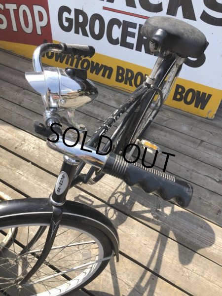 画像14:  【店舗引き取り限定】60s Vintage Schwinn Typhoon Bicycle 26” w /  Head Light (B908) (14)