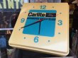 画像9: Vintage Carlite Automotive Safety Glass Ford Lighted Clock Sign (B913) (9)