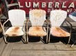 画像22: Vintage U.S.A. Metal Lawn Chair (B921) (22)