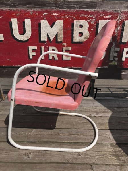 画像3: Vintage U.S.A. Metal Lawn Chair (B917) (3)