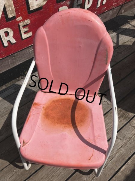 画像8: Vintage U.S.A. Metal Lawn Chair (B917) (8)