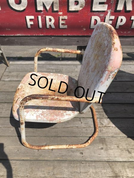 画像5: Vintage U.S.A. Metal Lawn Chair (B920) (5)