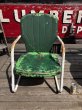 画像1: Vintage U.S.A. Metal Lawn Chair (B914) (1)