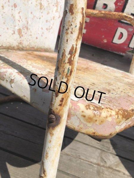 画像9: Vintage U.S.A. Metal Lawn Chair (B920) (9)