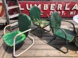 画像18: Vintage U.S.A. Metal Lawn Chair (B916) (18)