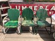 画像22: Vintage U.S.A. Metal Lawn Chair (B916) (22)