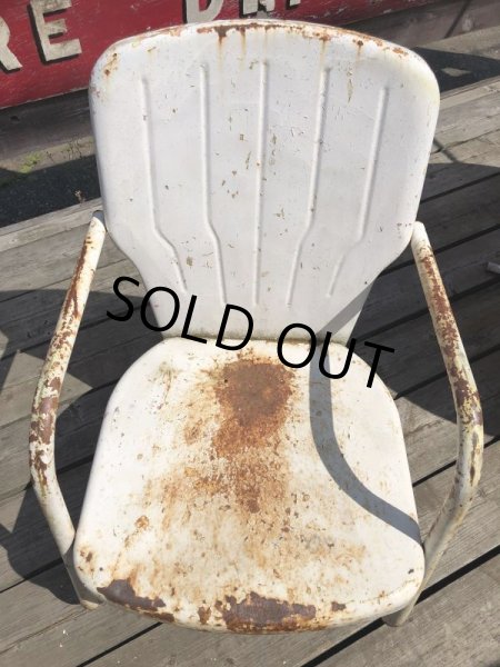 画像2: Vintage U.S.A. Metal Lawn Chair (B921) (2)