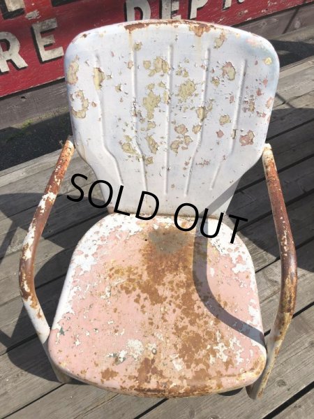画像8: Vintage U.S.A. Metal Lawn Chair (B922) (8)