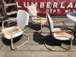 画像18: Vintage U.S.A. Metal Lawn Chair (B921) (18)